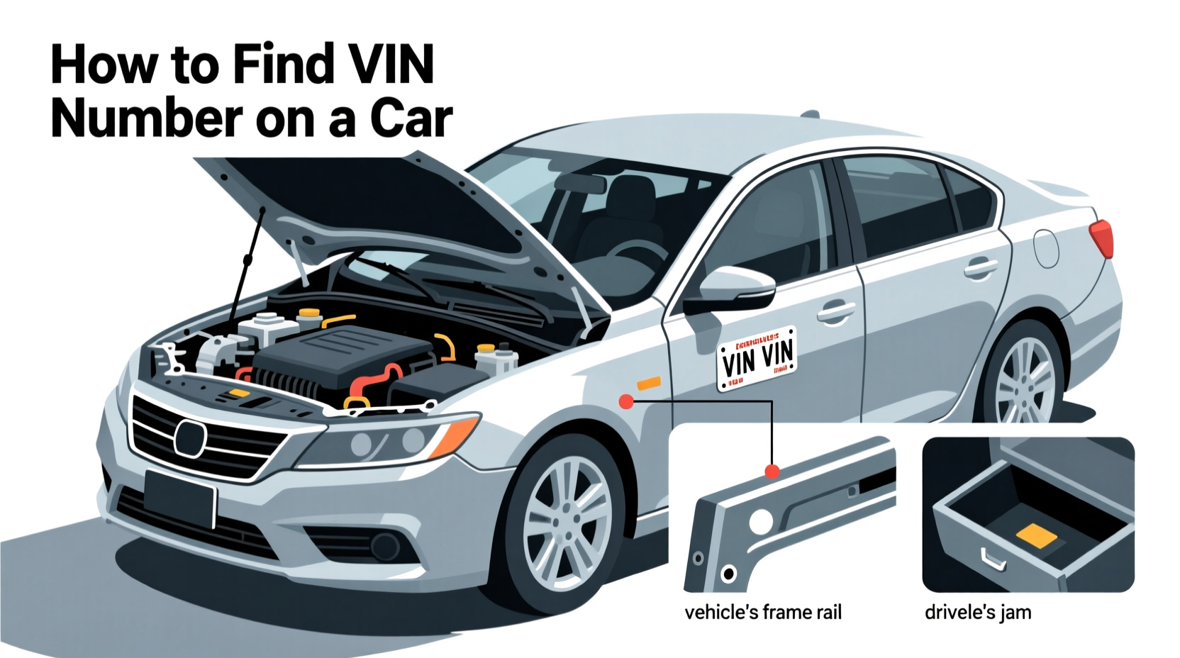 how to find vin number for car