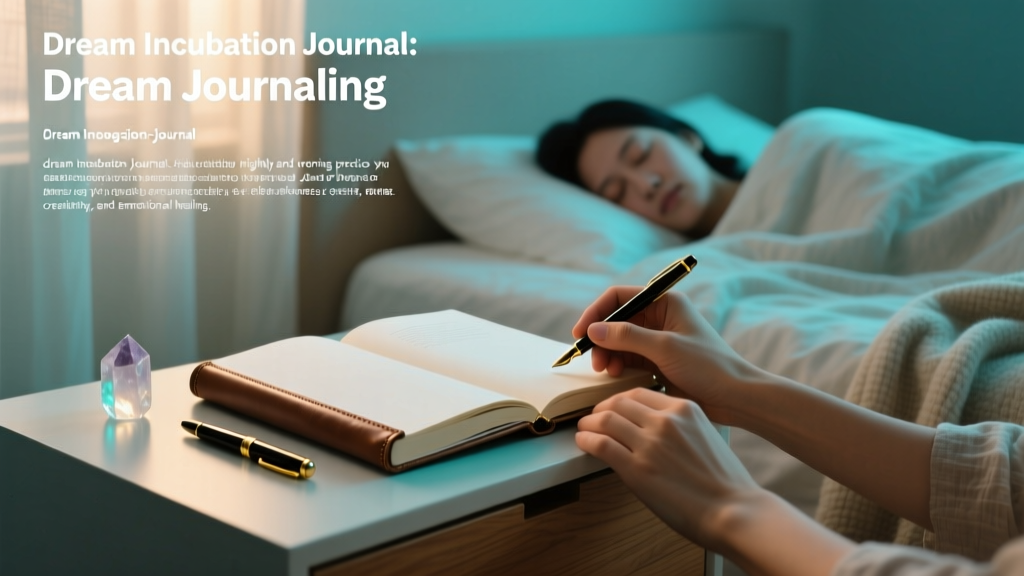 Dream Incubation Journal: Dream Journaling
