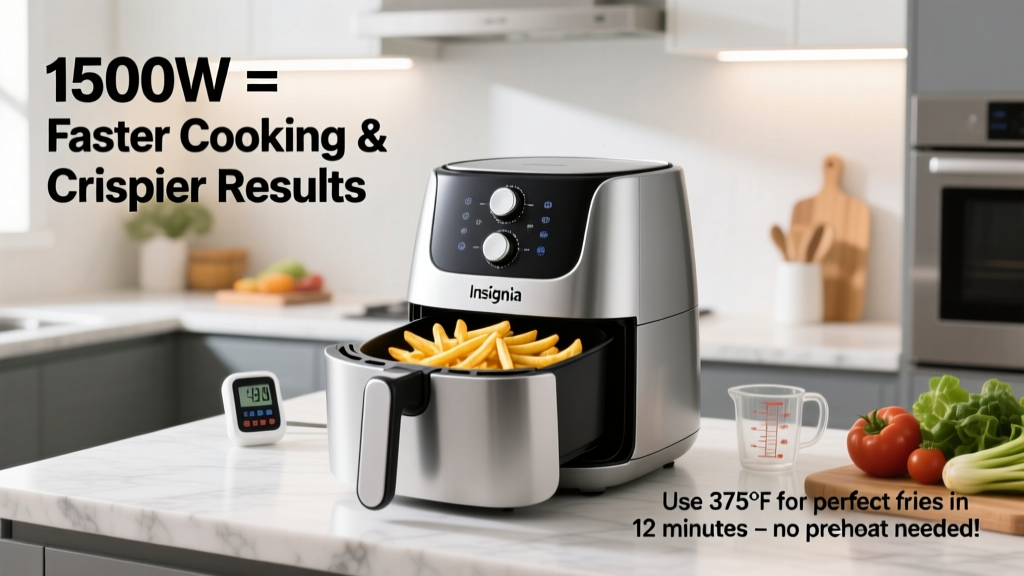 Insignia Air Fryer Wattage: Performance & Energy Guide