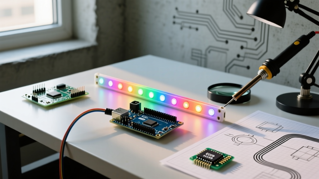 Arduino NeoPixel Library: One-Wire Communication Setup Guide