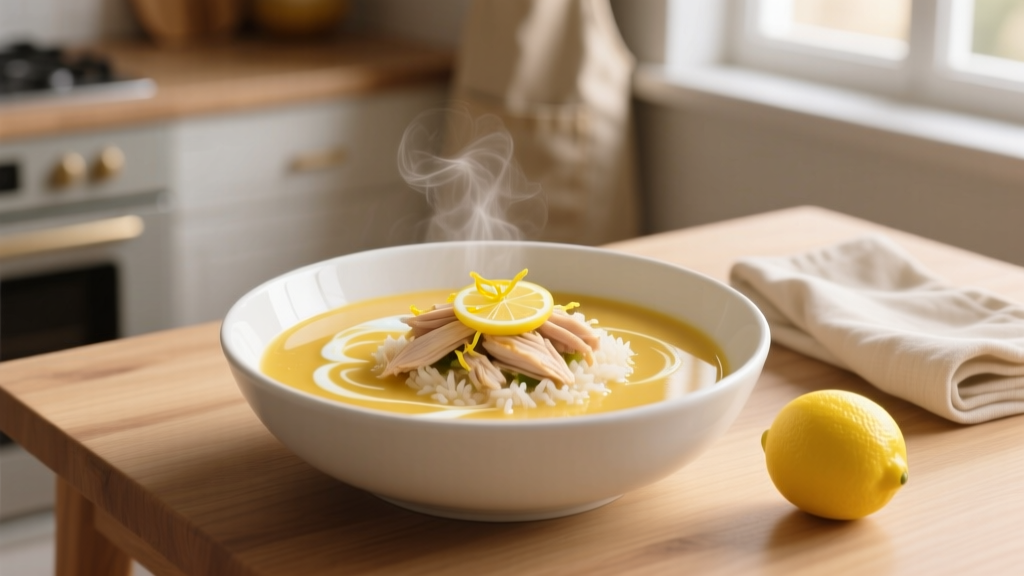 Perfect Chicken Lemon Rice Soup: Greek Avgolemono Guide
