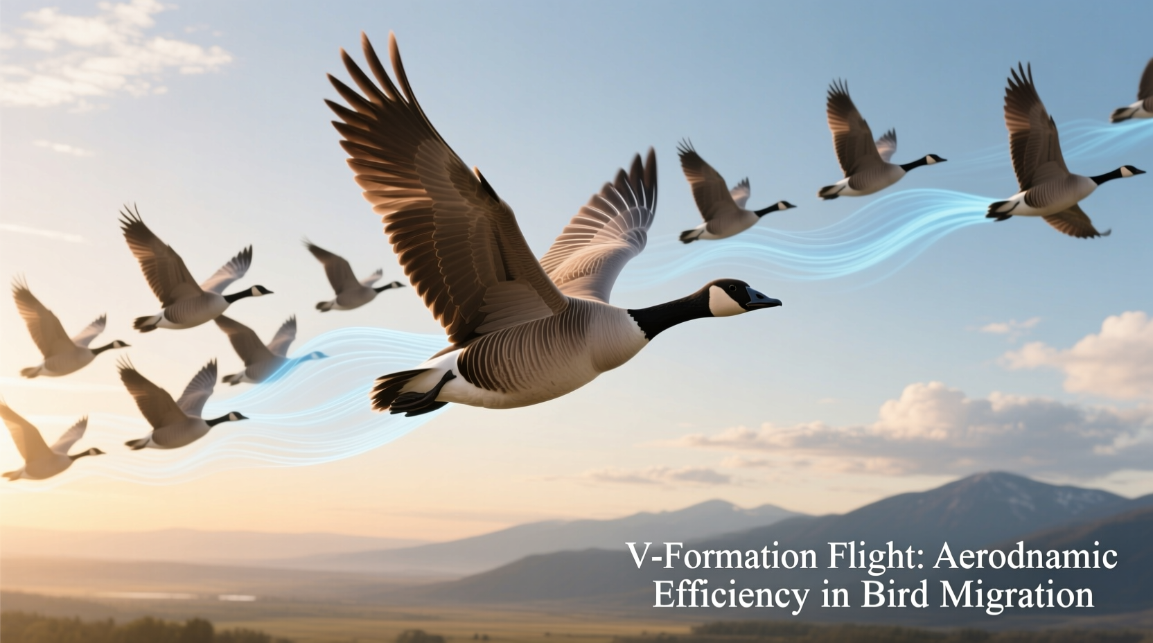 why do birds fly in formation migration patterns and aerodynamics