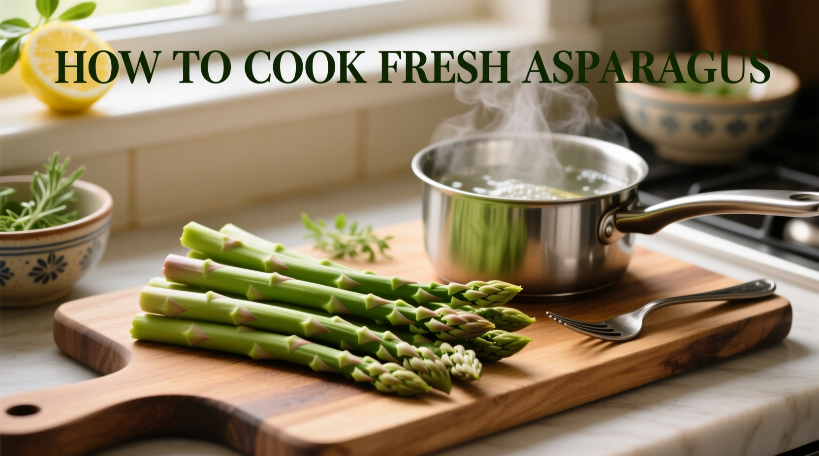 how do you cook fresh asparagus