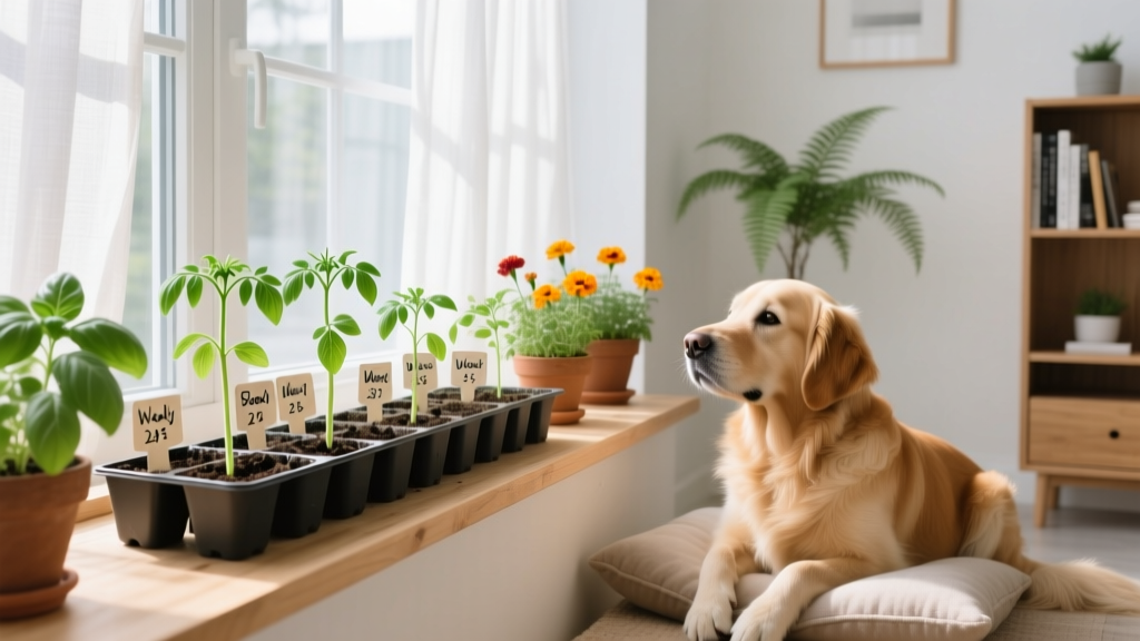 Tomato Seeds Indoors UK: 2026 Planting Timeline & Pet Safety