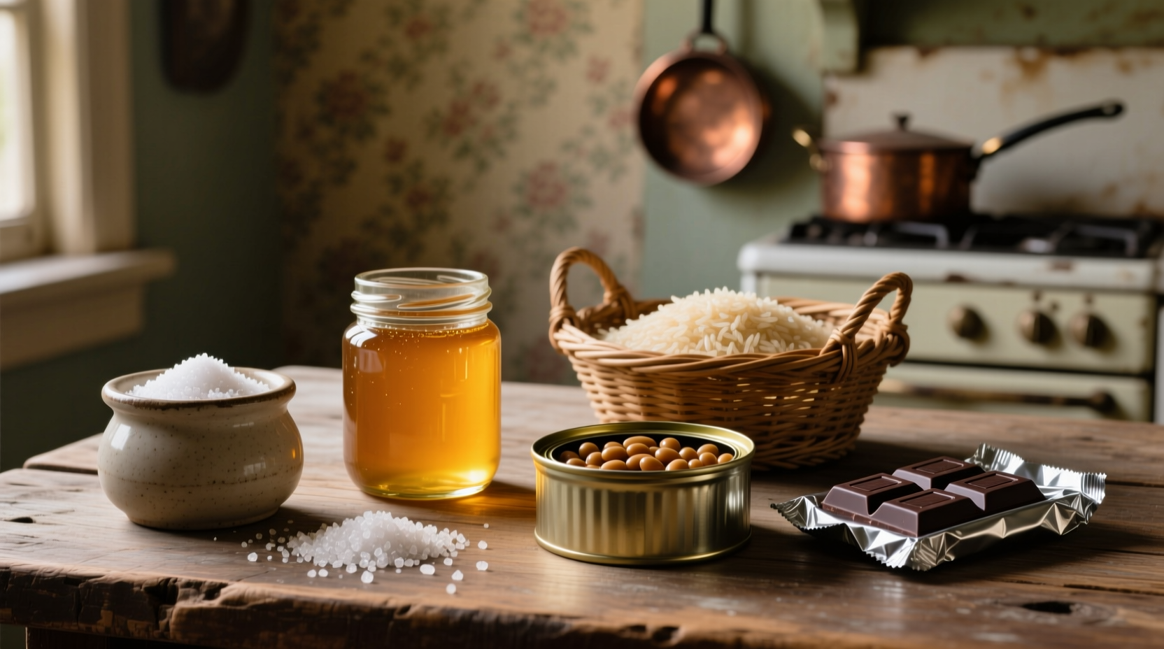five foods that stay good almost indefinitely
