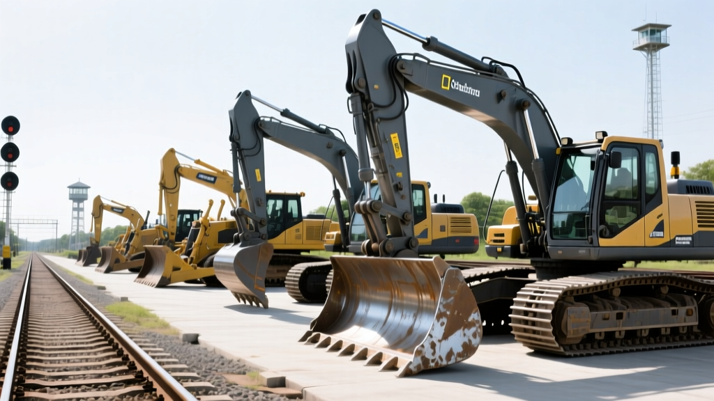 Heavy Construction Equipment Leasing for Railroad Maintenance Safety