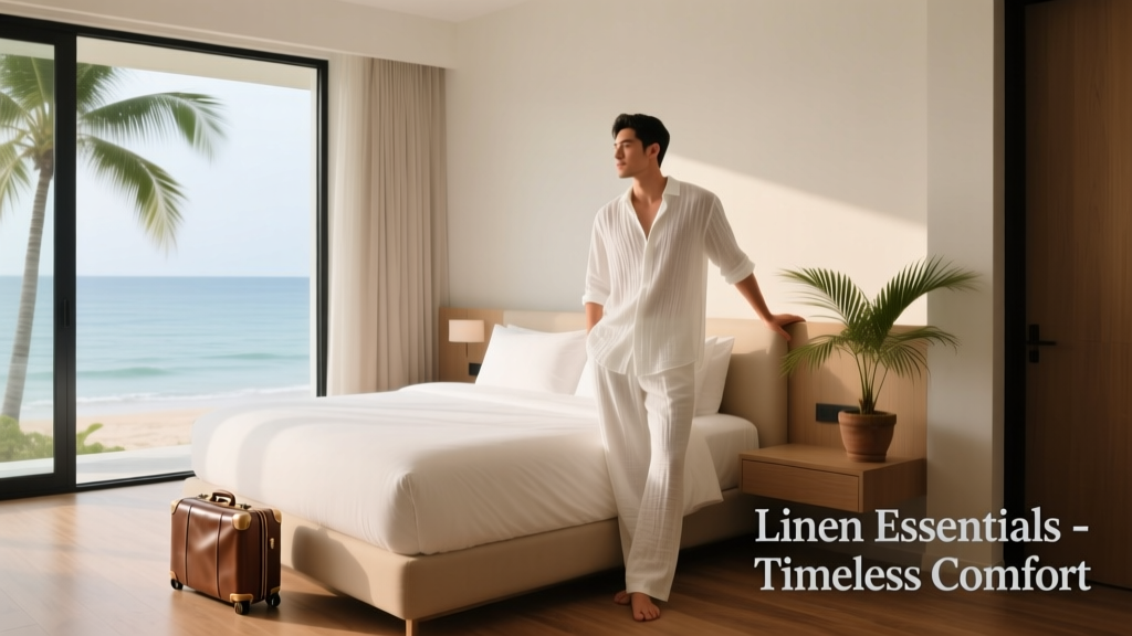Men's Linen Basics: Fabric Science, Fit Standards, and Real-World Performance in Hospitality and Everyday Wear
