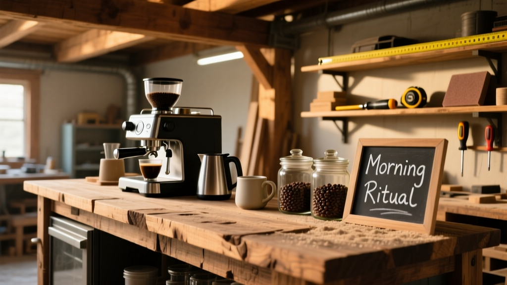 DIY Coffee Station: Build a Custom Counter-Side Bar