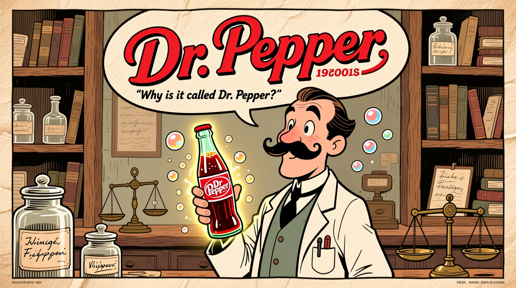 Warum heißt Dr Pepper wirklich Dr Pepper? Die wahre Geschichte