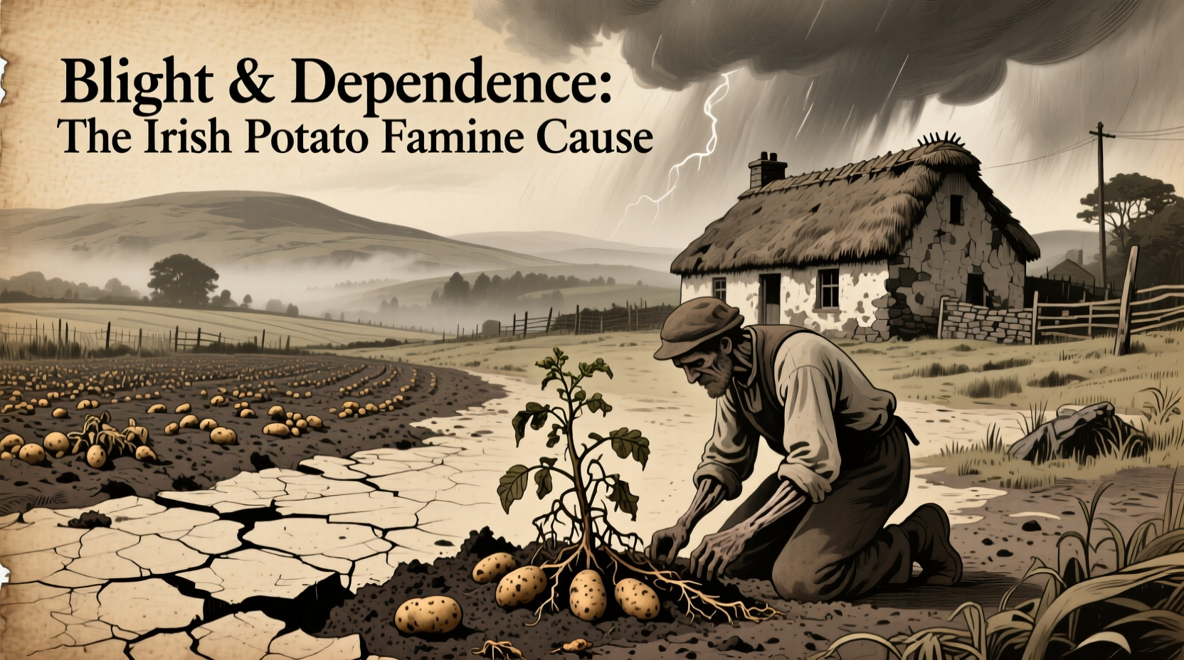 Irish Potato Famine Causes: Blight, Policy & Dependency