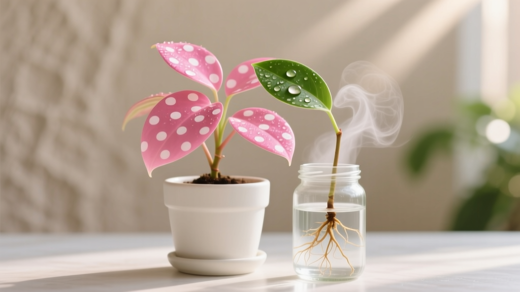 Easy Care How To Propagate Pink Polka Dot Plant In Water