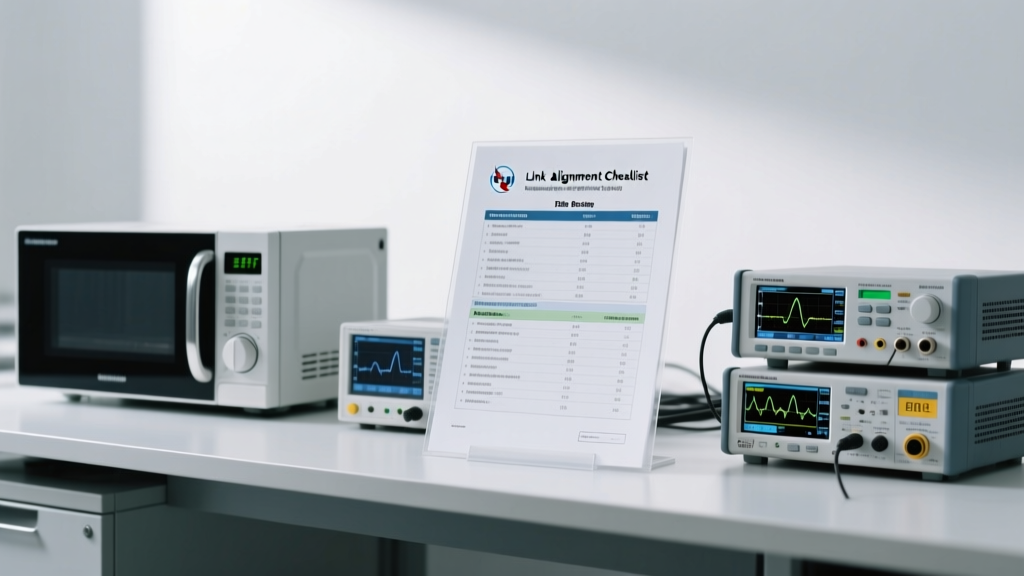 Microwave Link Alignment Checklist: EIRP, Fade Margin & ITU-