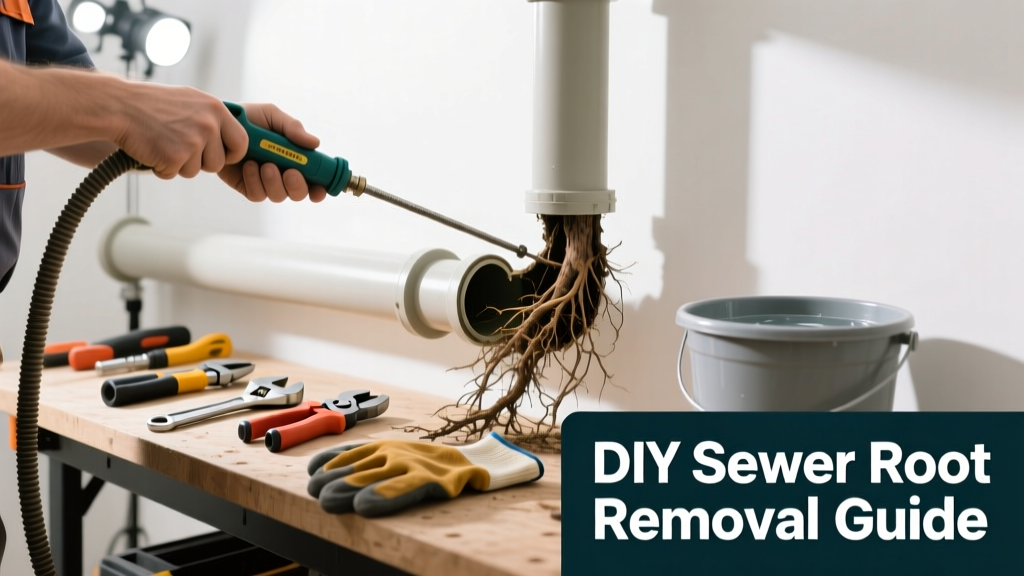 How to Fix Sewer Line Root Intrusion Yourself