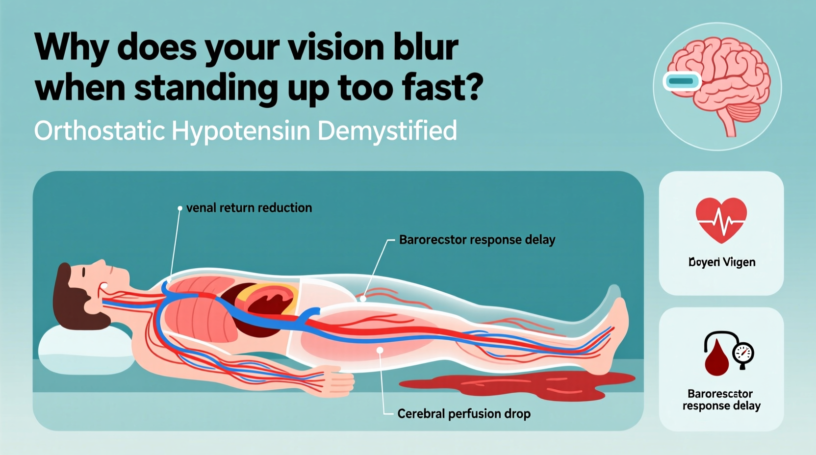 why does your vision blur when standing up too fast orthostatic hypotension demystified