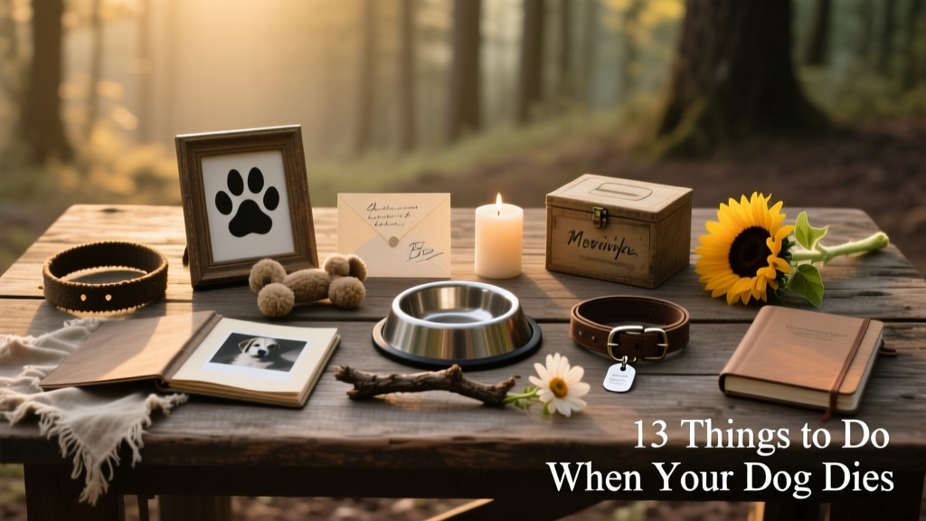 13 Things to Do When Your Dog Dies to Help You Through the Transition
