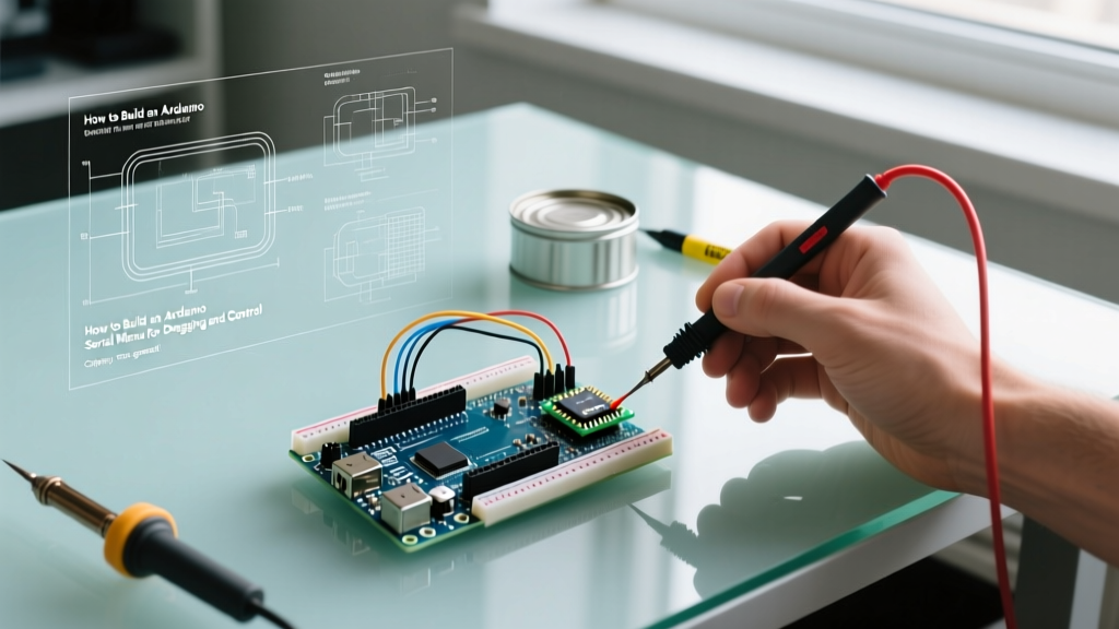 How to Build an Arduino Serial Menu for Debugging and Control