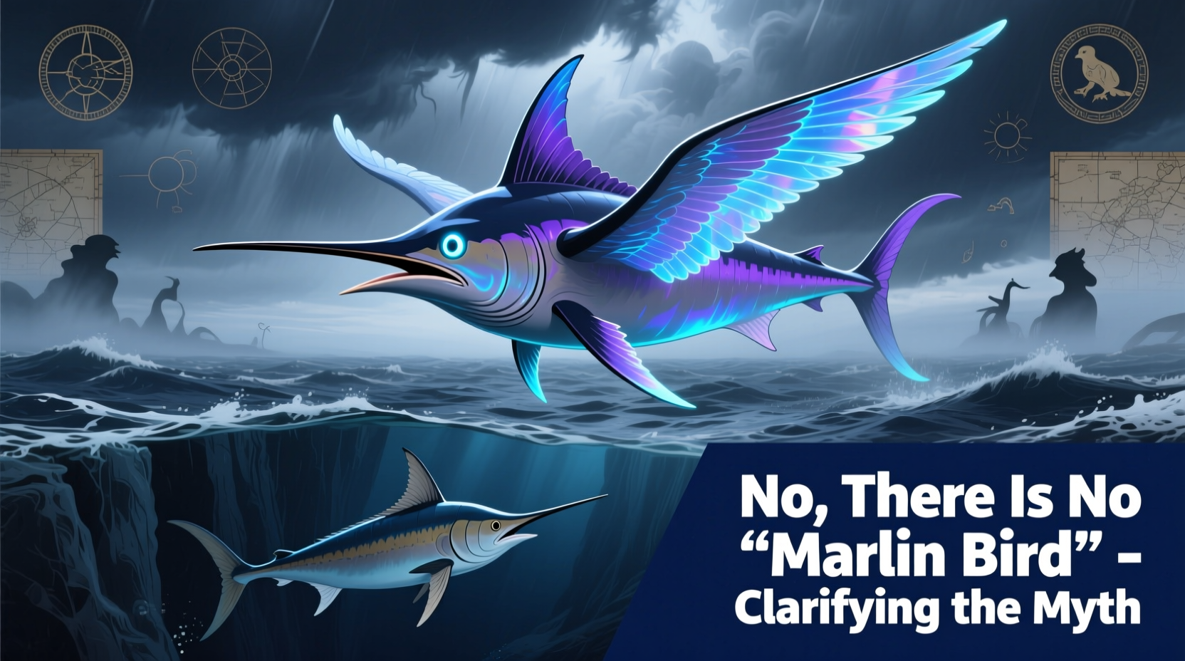 a marlin bird prints