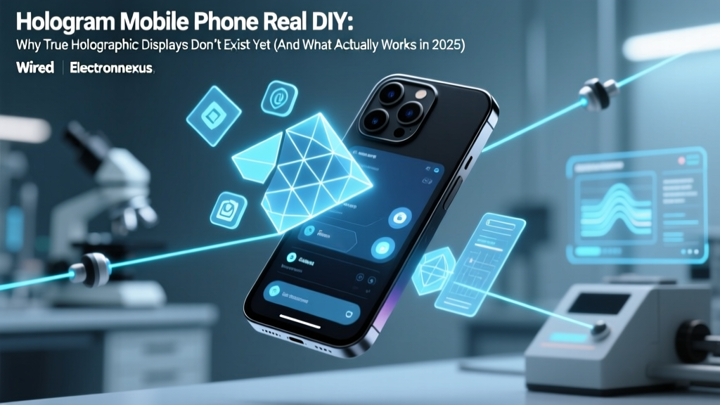 Hologram Mobile Phone Real DIY: Why True Holographic Displays Don’t Exist Yet (And What Actually Works in 2025)