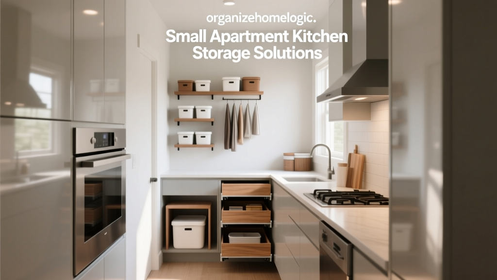 Small Apartment Kitchen Storage Solutions