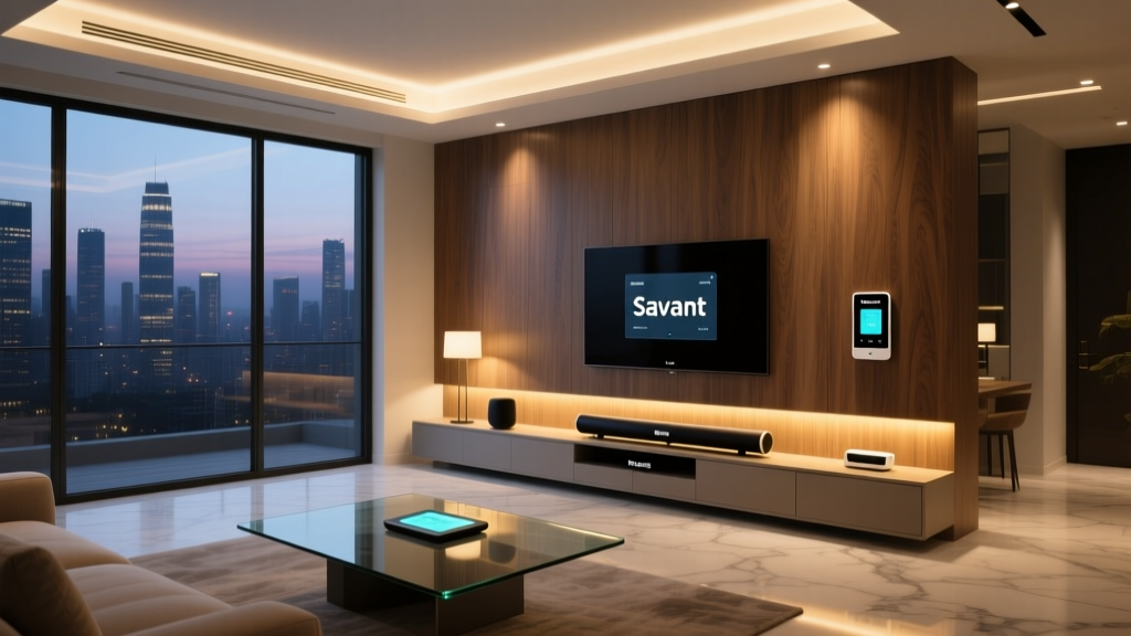 Luxury Living Room Automation: High-End Smart Home Integration