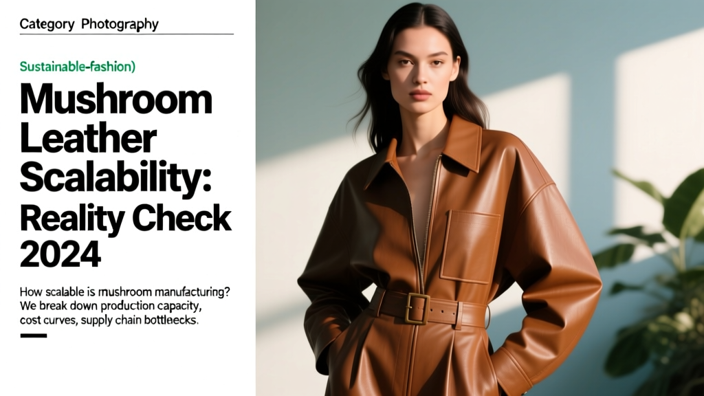 Mushroom Leather Scalability: Reality Check 2024