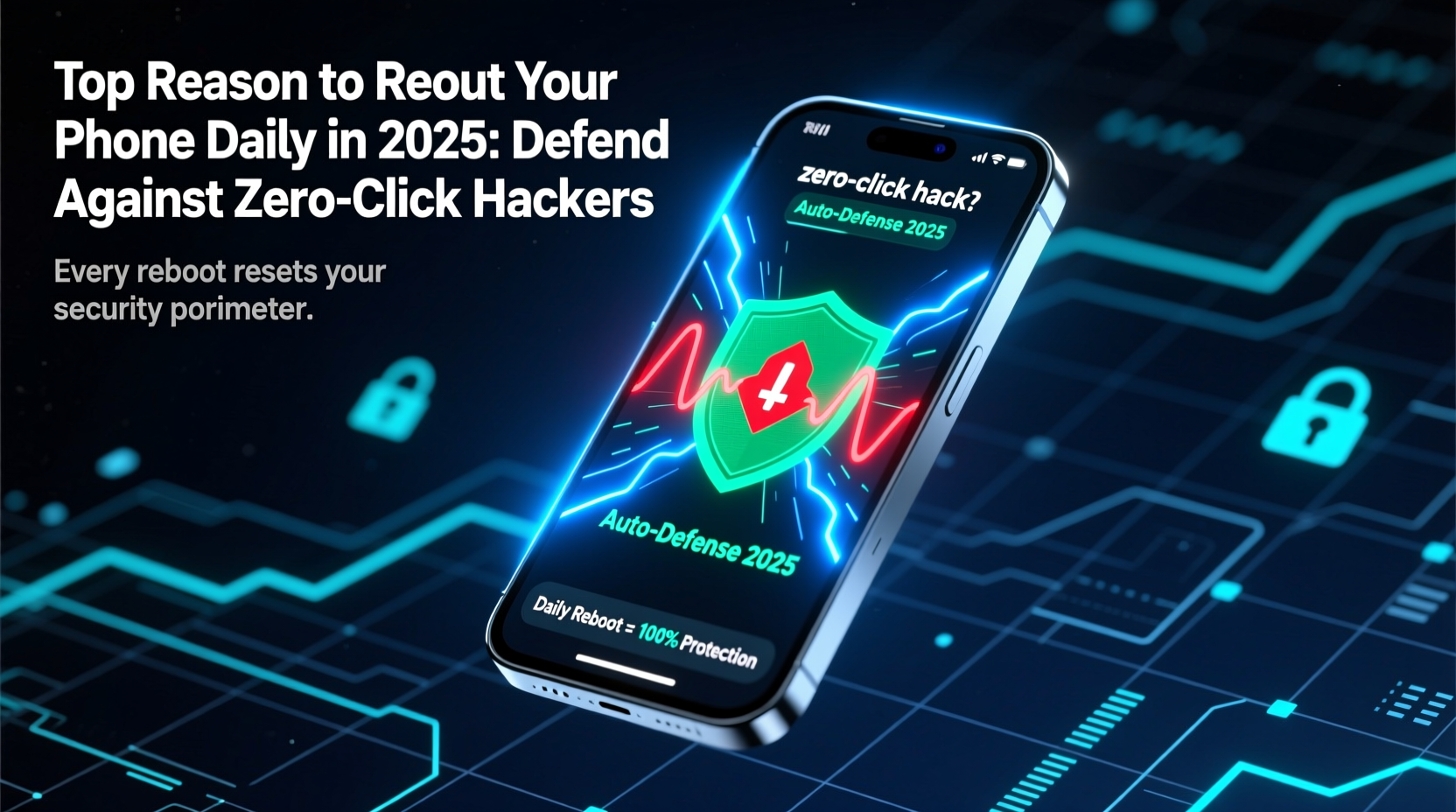 Top Reason to Reboot Your Phone Daily in 2025: Defend Against Zero-Click Hackers