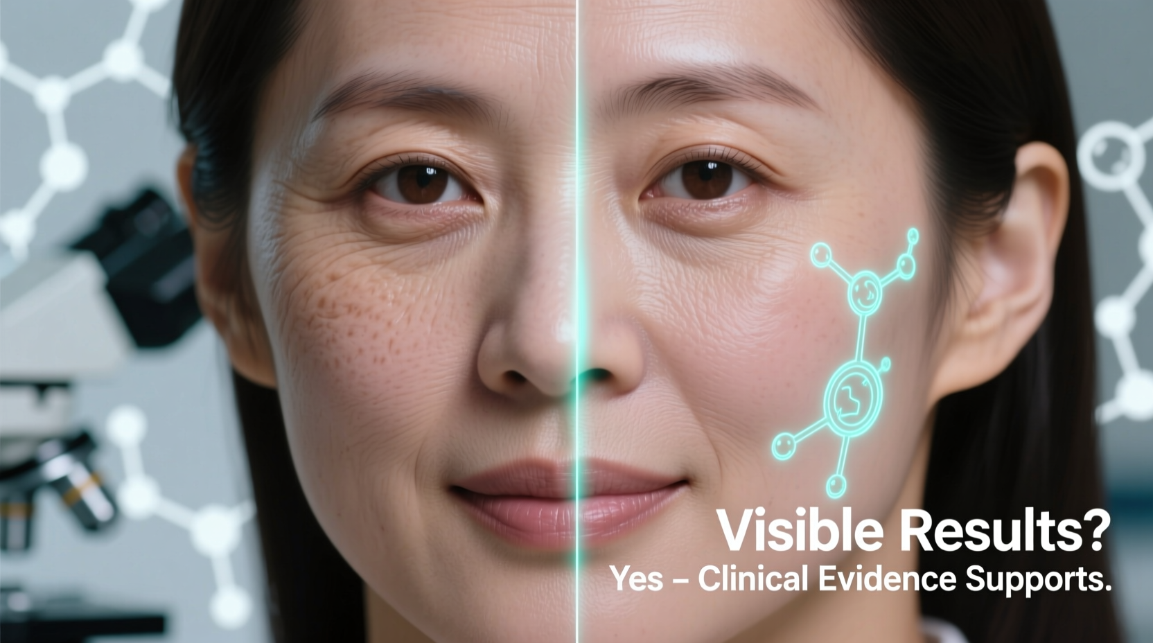 are collagen supplements actually visible in your skin results