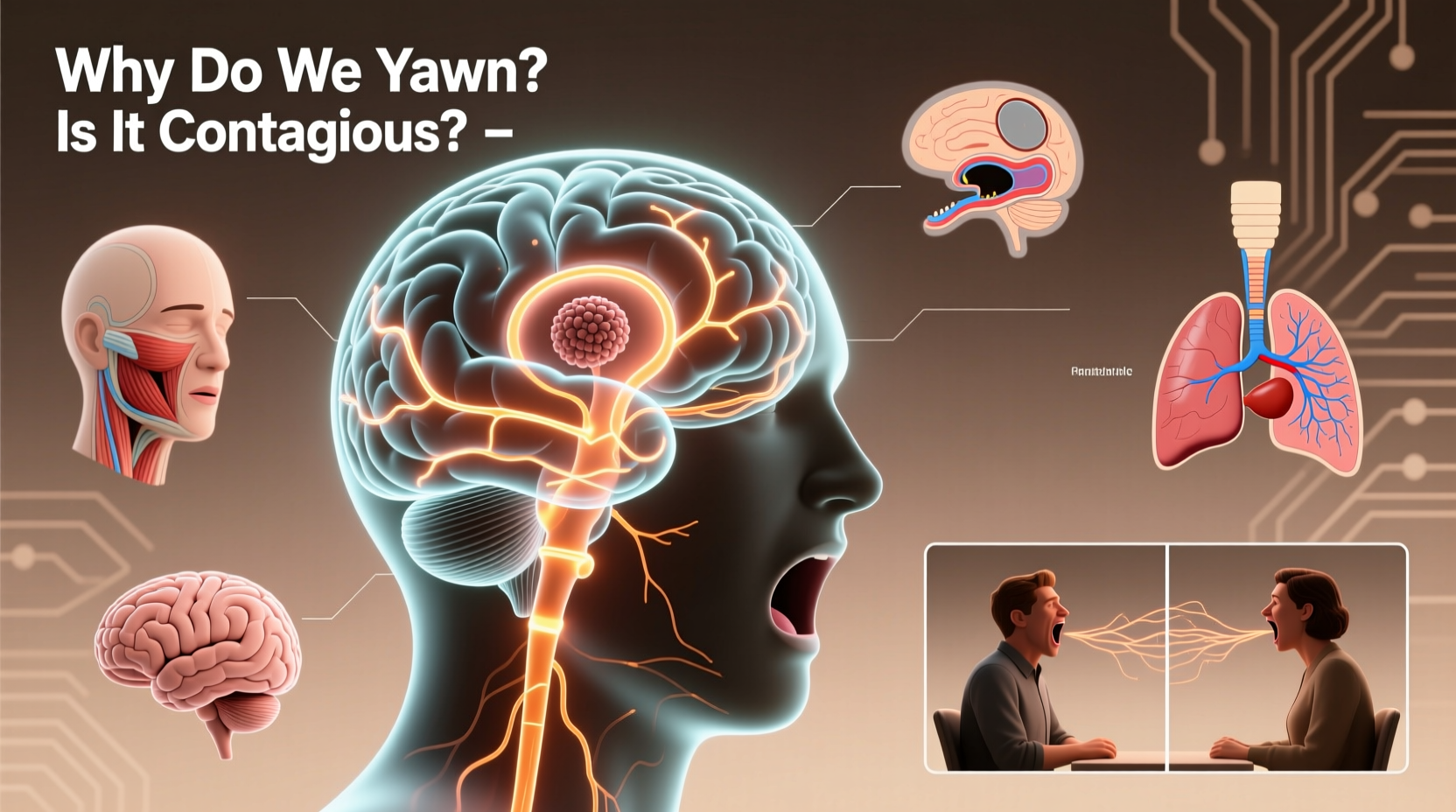 why do we yawn and is it really contagious the neuroscience explained