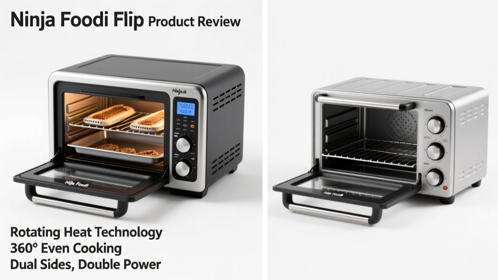 Ninja Foodi Flip Toaster Oven Explained