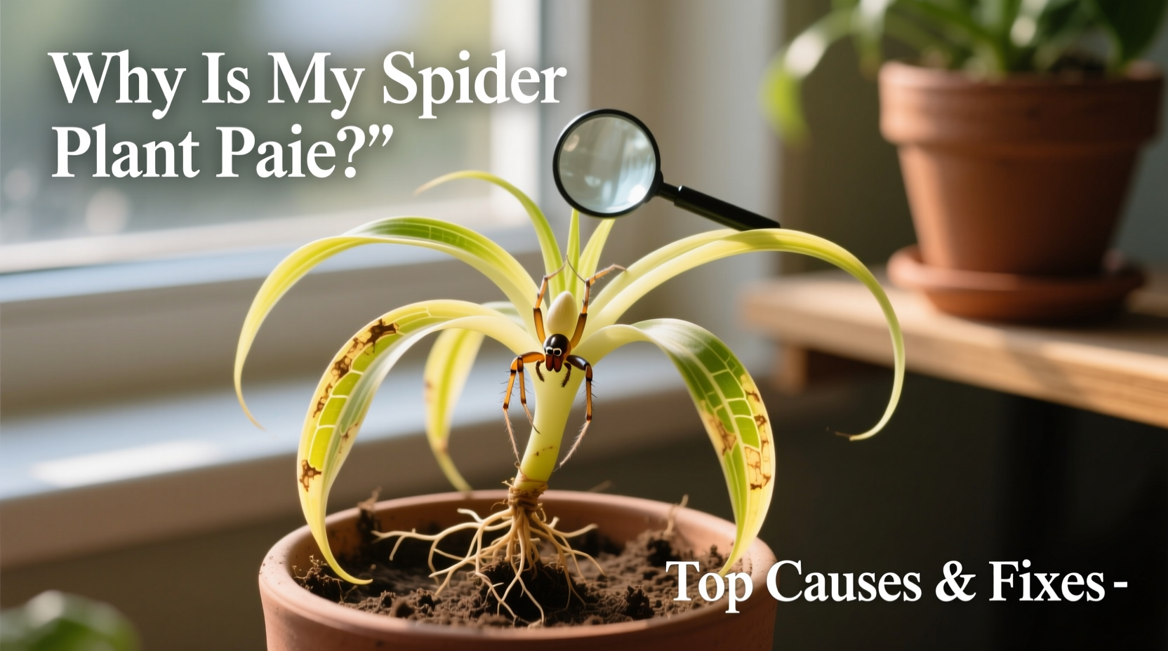 Spider Plant Pale? 5 Quick Fixes | TheHomeSprouts