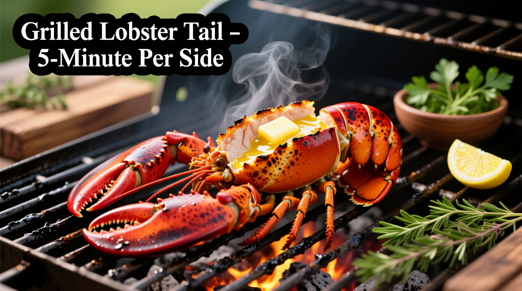how to cook lobster tail on the grill