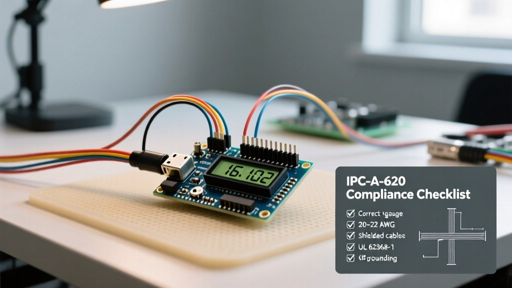 Arduino LCD Wiring Inspection: Compliance & Safety Standards