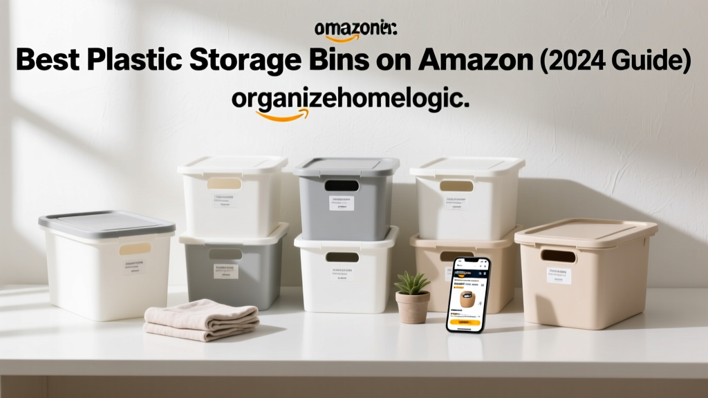 Best Plastic Storage Bins on Amazon (2024 Guide)