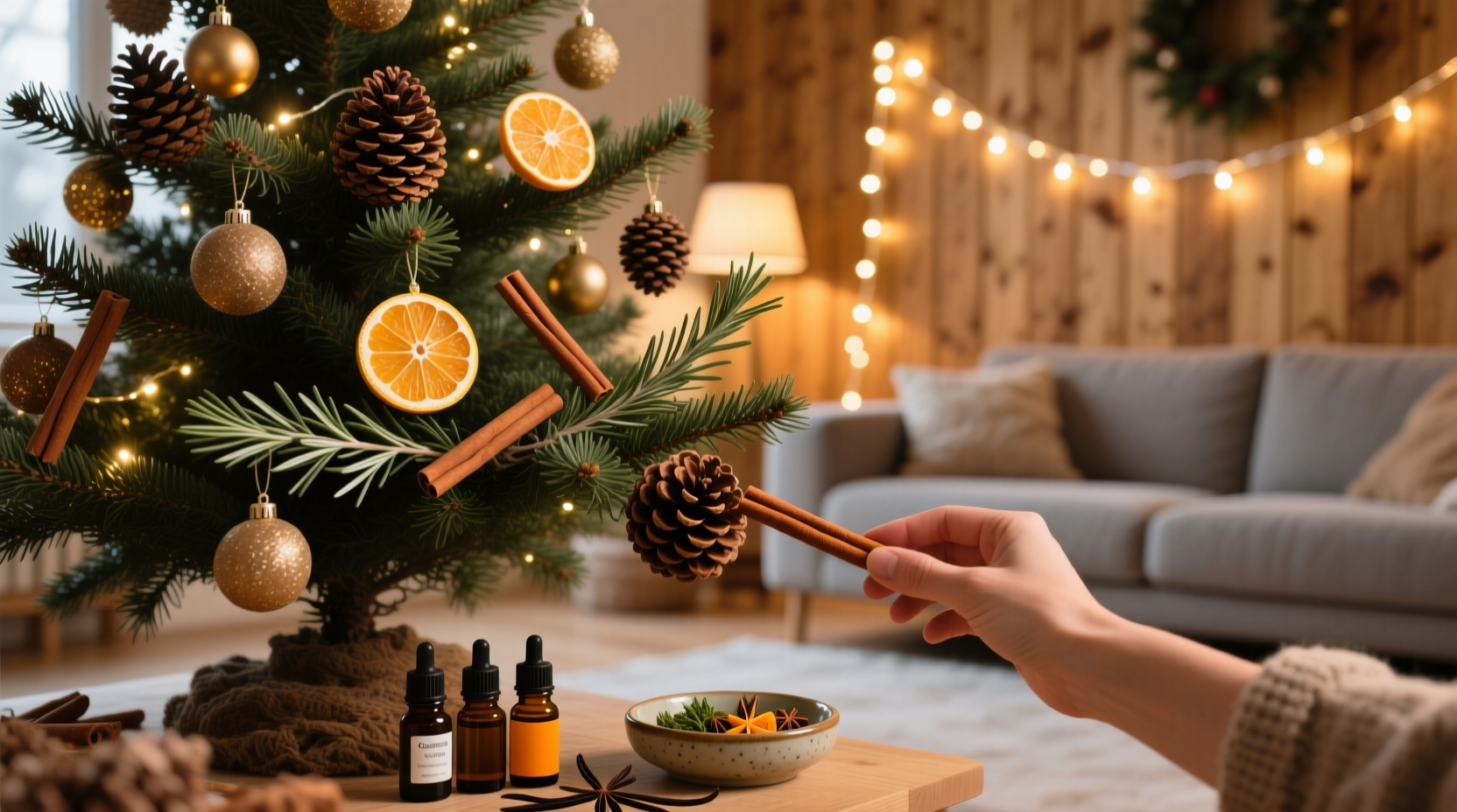 how to add scent to your christmas tree for a naturally aromatic home