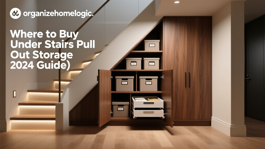 Where to Buy Under Stairs Pull Out Storage (2024 Guide)