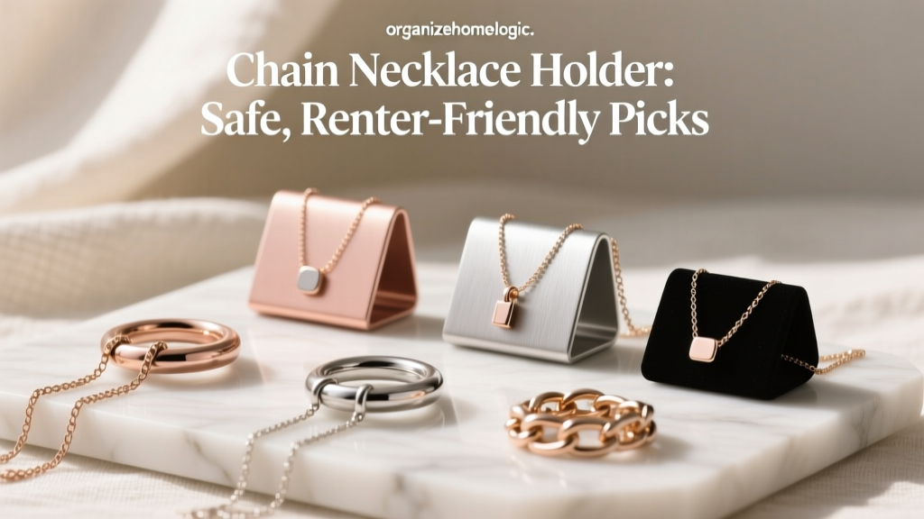 Chain Necklace Holder: Safe, Renter-Friendly Picks