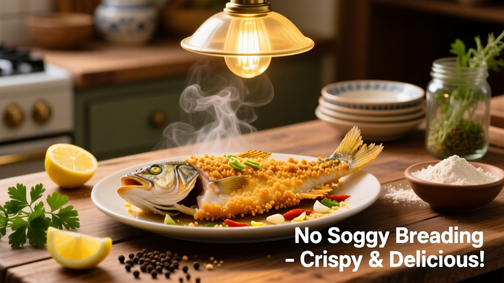 Crispy Air Fryer Fried Cod (No Soggy Breading!)