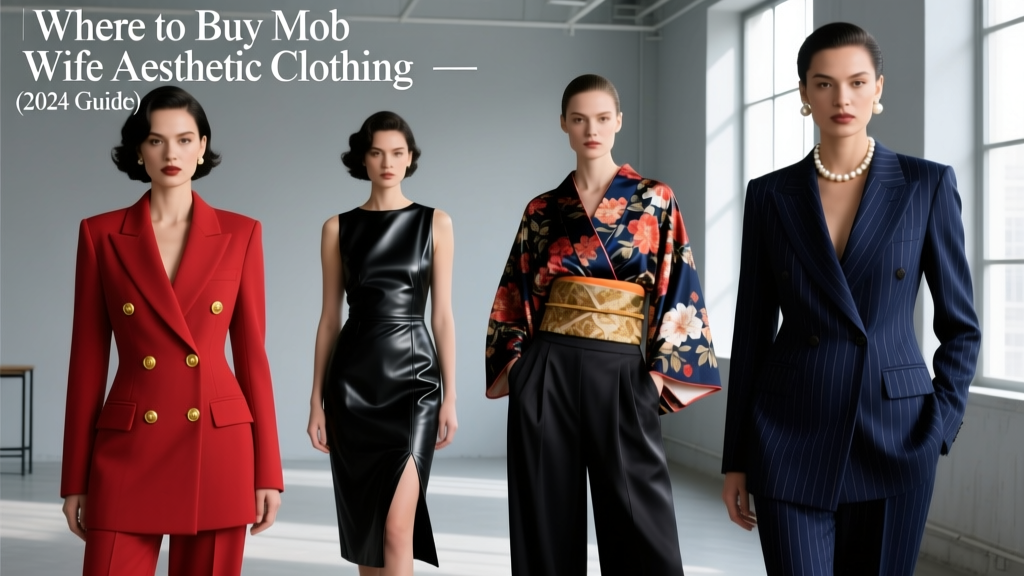 Where to Buy Mob Wife Aesthetic Clothing (2024 Guide)