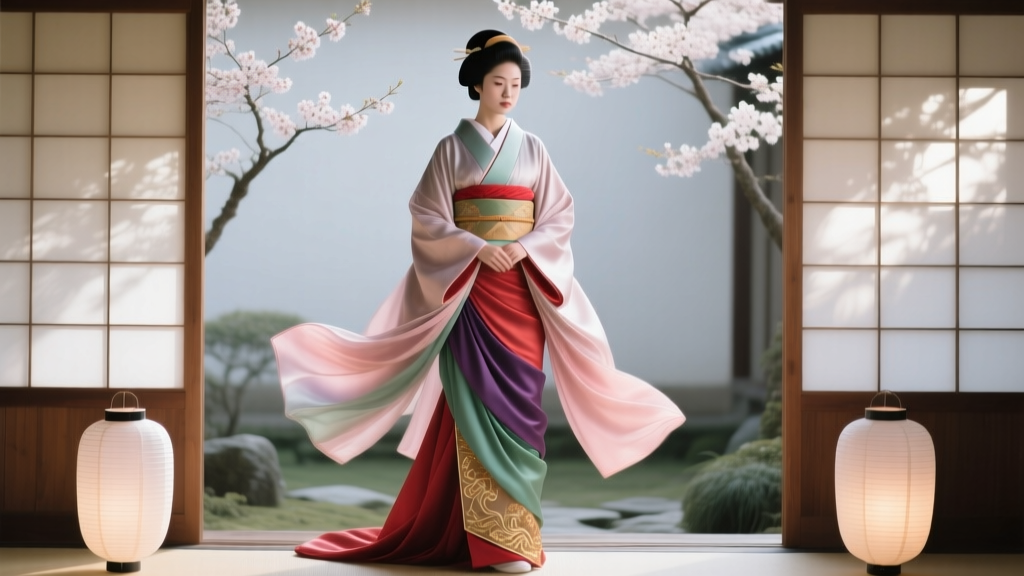 Heian Period Fashion: The Junihitoe and Japanese Court Dress