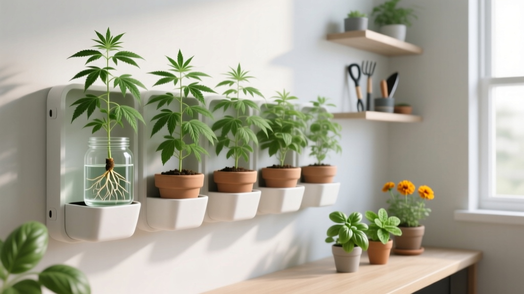 Companion Planting for Indoor Cannabis Clones