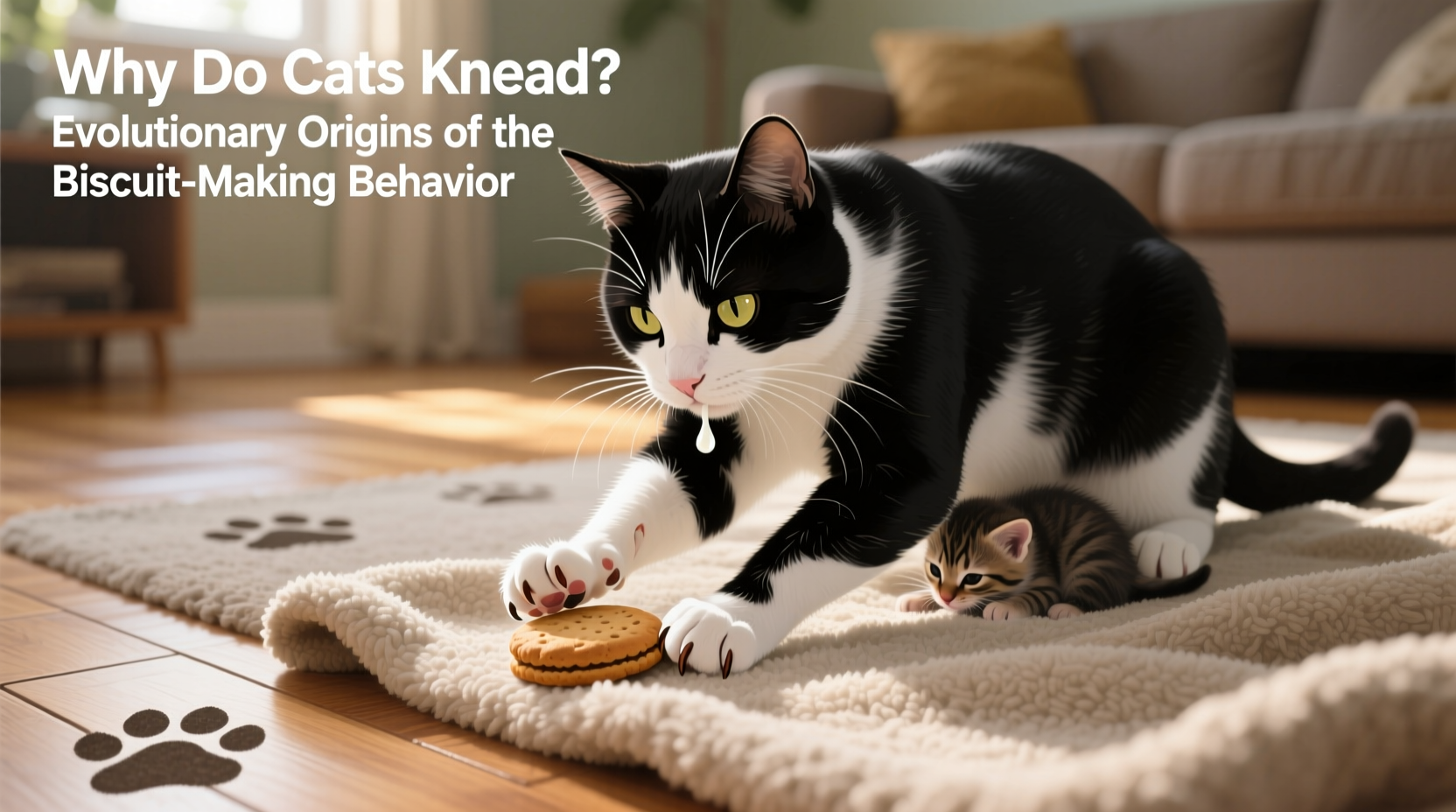 why does my cat knead blankets evolutionary reasons for making biscuits