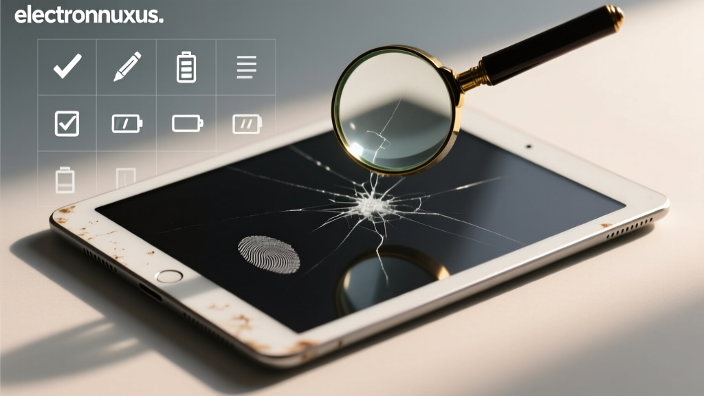 Used Tablets What To Check Before Buying: The 12-Point Real-World Inspection Checklist Every Buyer Misses (Tested on 47 Devices)