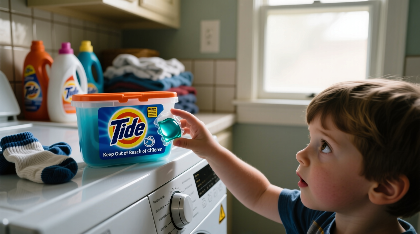 should you still use tide pods if you have kids