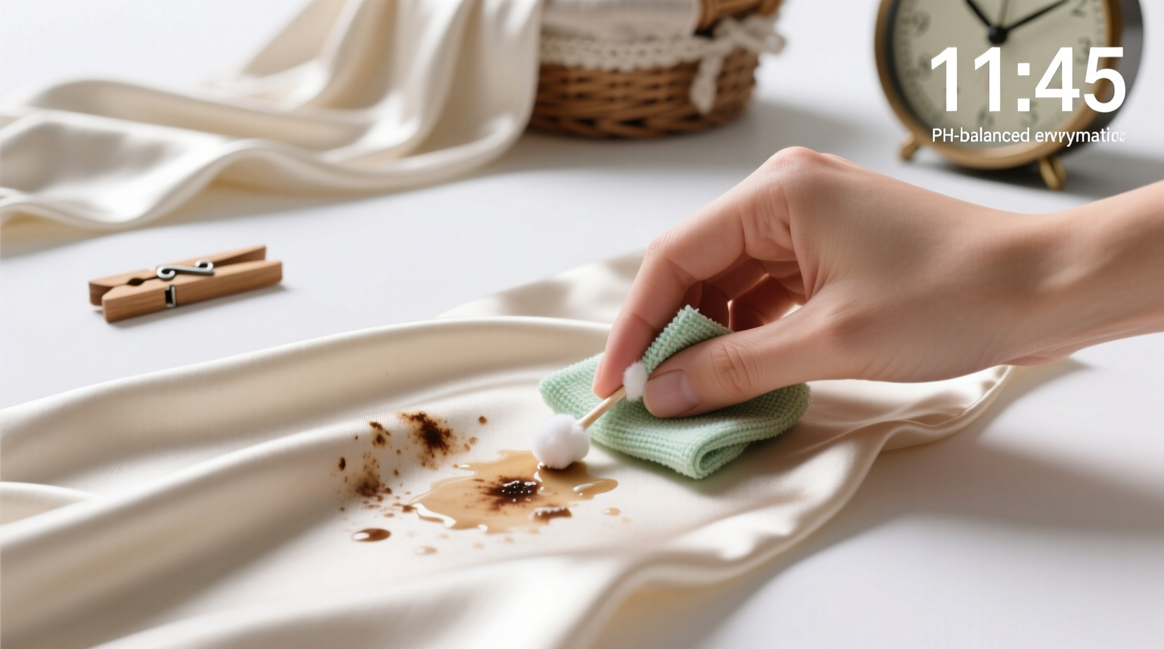 how to remove deodorant stains from silk blouses