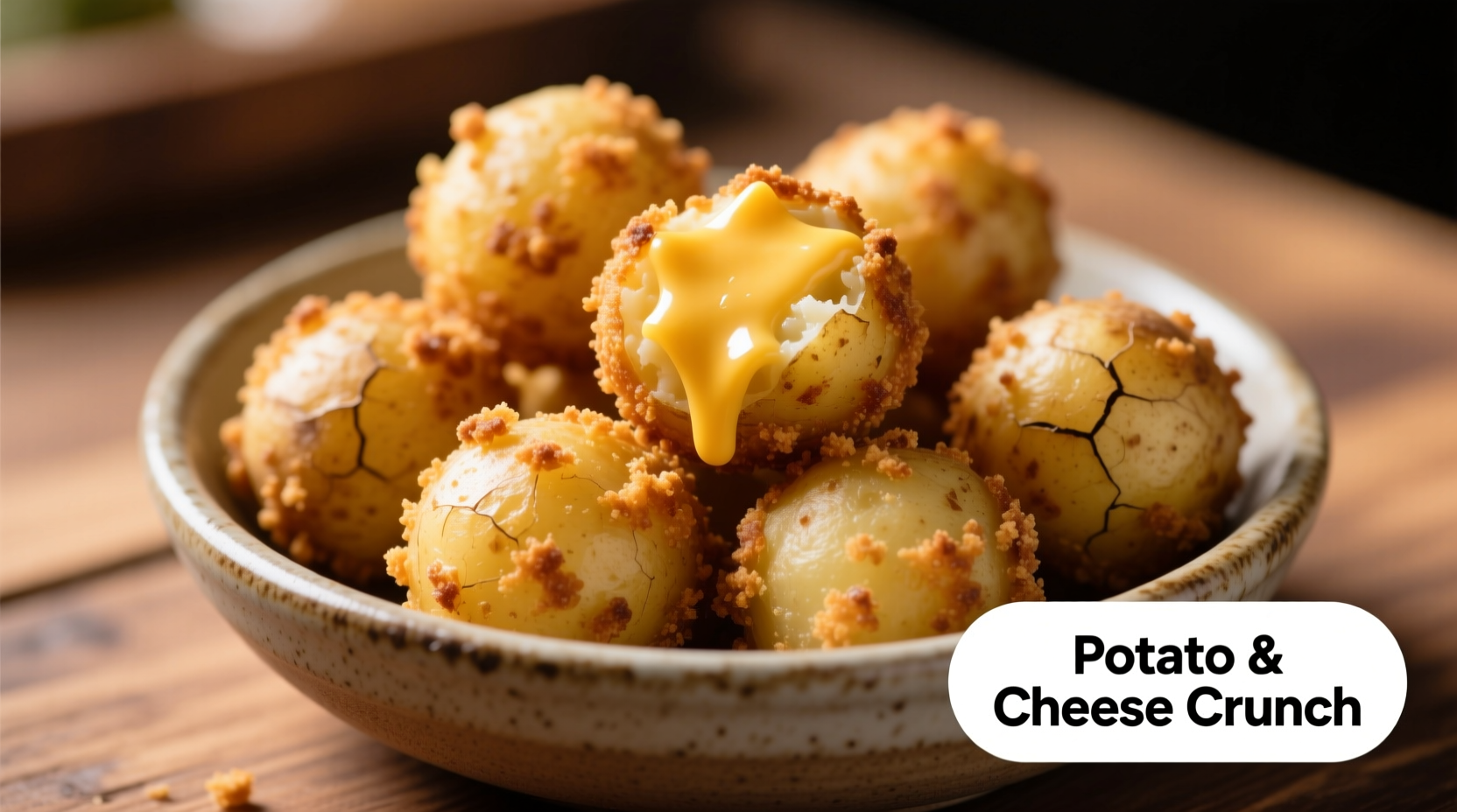 Perfect Cheese Balls with Potato: Crispy Outside, Creamy Inside