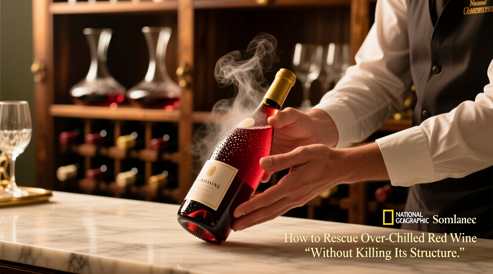 how to rescue over-chilled red wine without killing its structure