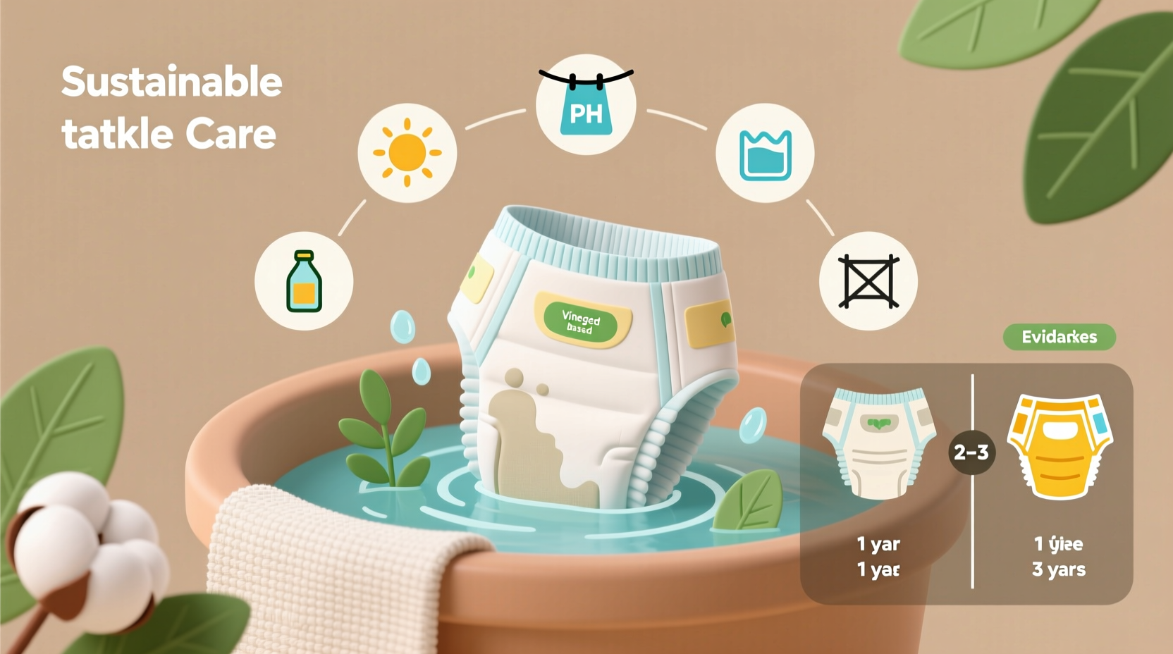 cloth diaper sanitizing without chlorine bleach