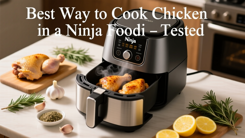 Best Way to Cook Chicken in a Ninja Foodi (Tested!)