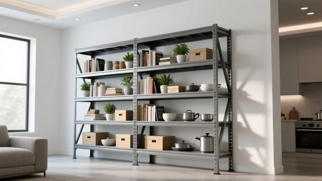 Steel Shelving Racks: Weight Capacity by Room