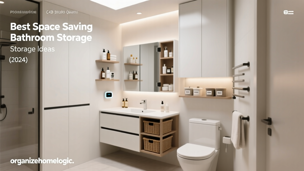 Best Space Saving Bathroom Storage Ideas (2024)